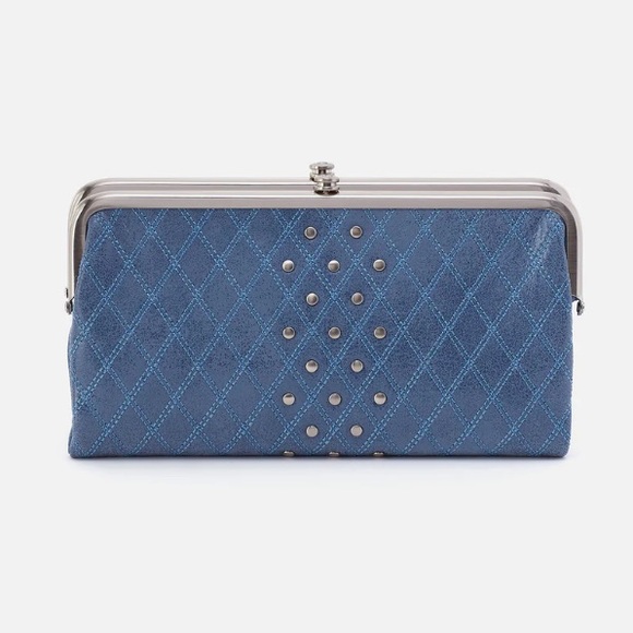 NWT HOBO Lauren Clutch-Wallet IN BUFFED LEATHER - Picture 1 of 14